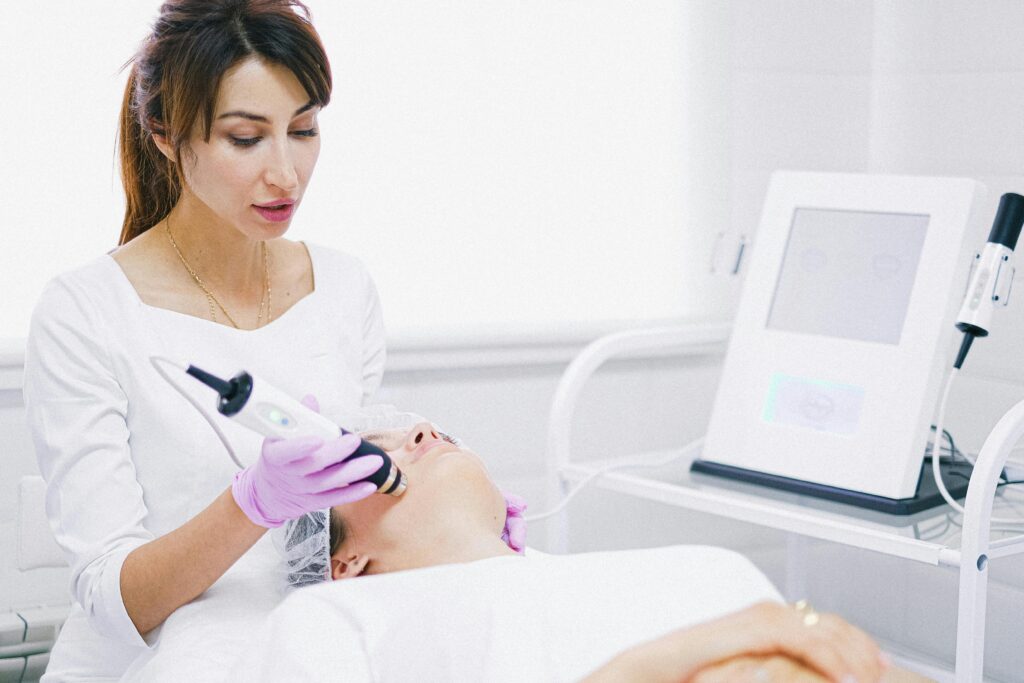 Beauty clinic treatment